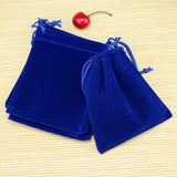 10Pcs/Lot Small Velvet Bags Pink Jewelry Pouch Gift Packaging 20 Colors
