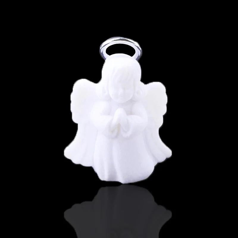 Angel Shape Velvet Jewelry Box Wedding Rings Box for Jewelry Display