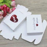10Pcs 8x6x2cm Kraft/Black Jewelry Box Wedding Favourate
