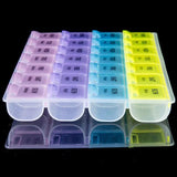 Weekly 7 Days Pill Box Medicine Storage Organizer