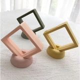 Floating Jewelry Display Case 3D PET Earrings Coin Gem Ring Holder
