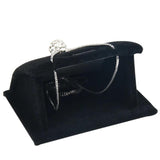 Velvet Jewelry Display Stand Rack
