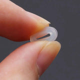 10Pcs Comfort Pads for Clip On Earrings Silicone Earring Ring Cushion