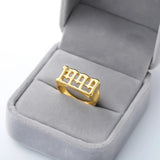 Gray Velvet Suede Ring Jewelry Display Stand Holder