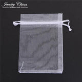 Organza Bags 9x12 cm Wedding Pouches Jewelry Packaging Bags 50pcs/lot