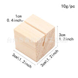 Wooden Base Jewelry Display Stand for Earrings