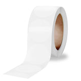 500Pcs Round PVC Transparent Sticker for Package and Envelope Seal Labels