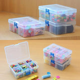 6 Grids Removable Divider Storage Box for Jewelry Earring