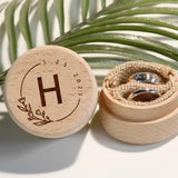 Personalized Monogram Ring Holder Wedding Box