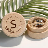Personalized Monogram Ring Holder Wedding Box