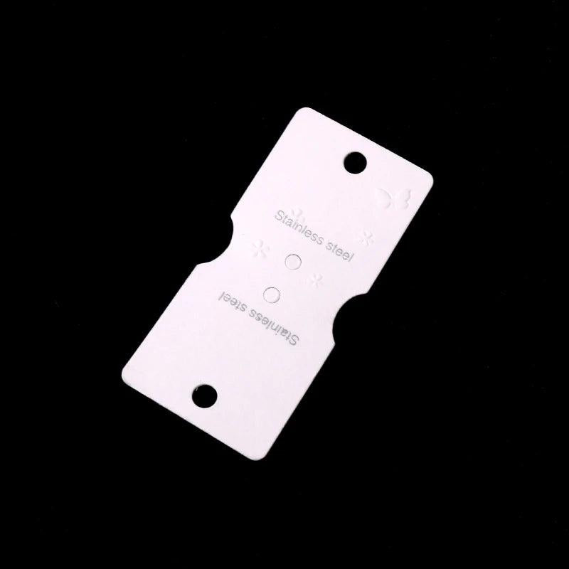 50Pcs Jewelry Accessories Hair Ornament Packaging Cards Tag