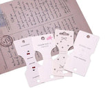 50Pcs Jewelry Accessories Hair Ornament Packaging Cards Tag