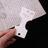 50Pcs Jewelry Accessories Hair Ornament Packaging Cards Tag