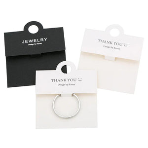 30pcs Finger Ring Display Cards for DIY Jewelry Making Packaging