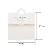 30pcs Finger Ring Display Cards for DIY Jewelry Making Packaging