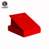 PU Leather Velvet Pendant Display Stand Necklace Props Jewelry Display Bracket