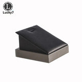 PU Leather Velvet Pendant Display Stand Necklace Props Jewelry Display Bracket