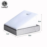PU Leather Velvet Pendant Display Stand Necklace Props Jewelry Display Bracket