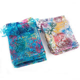 50Pcs Organza Bags White & Colorful Jewelry Packaging Wedding Gift