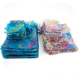 50Pcs Organza Bags White & Colorful Jewelry Packaging Wedding Gift