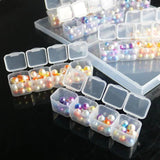 Adjustable 28Cell Storage Box Transparent Organizer Case Craft Jewelry Tool