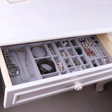 Velvet Jewelry Ring Display Box - Earring Storage Case