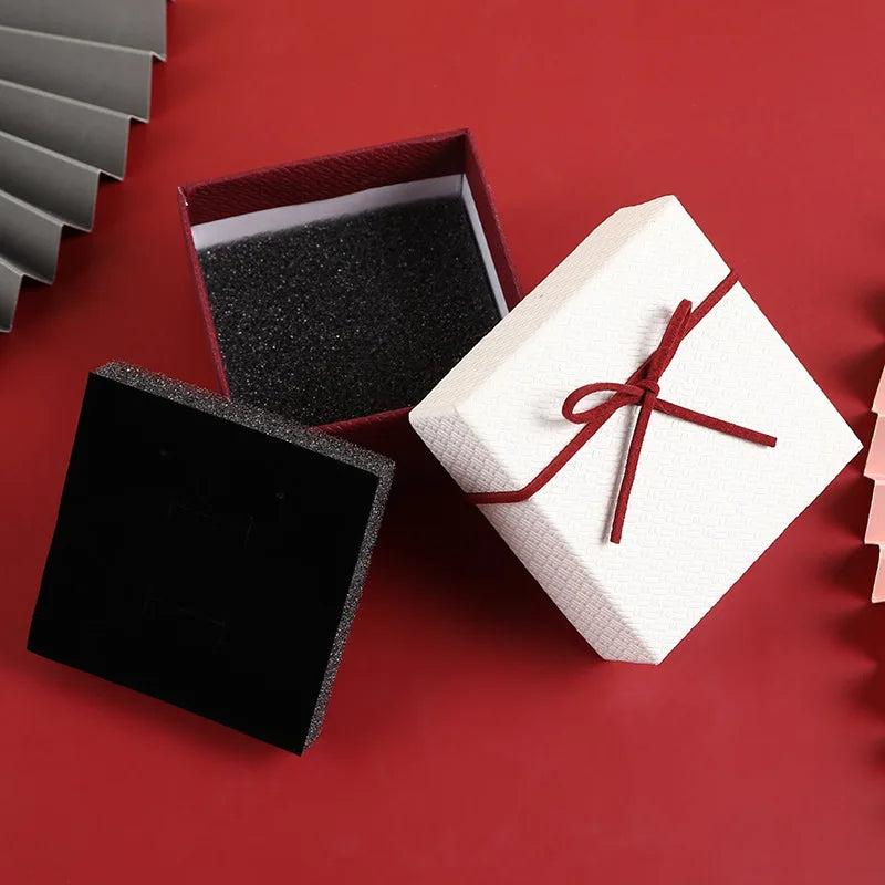 Earring Box Watch Box Ribbon Bow Jewelry Box