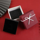 Earring Box Watch Box Ribbon Bow Jewelry Box