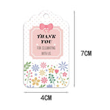 Craft Paper Hanging Label Tag Small Business Cards DIY Packaging Supplies