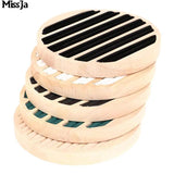 Round Storage Jewelry Ring Display Tray Holder for Retail Use