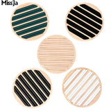 Round Storage Jewelry Ring Display Tray Holder for Retail Use
