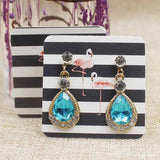 100pcs Blank Earring Packing Cards - White/Kraft/Black Cardboard 5*5cm