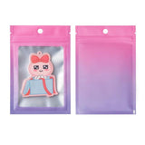 50PCS Gradient Mylar Aluminum Foil Packing Bags Jewelry Storage Pouch