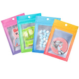 50PCS Gradient Mylar Aluminum Foil Packing Bags Jewelry Storage Pouch