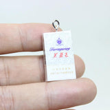 10Pcs Mini Resin Cigarette Charms Pendant DIY Earrings Necklace Decoration