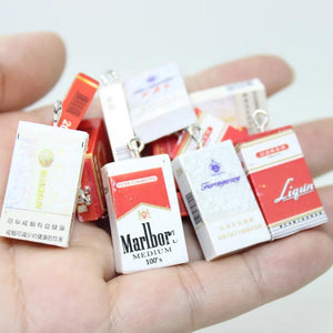 10Pcs Mini Resin Cigarette Charms Pendant DIY Earrings Necklace Decoration