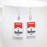10Pcs Mini Resin Cigarette Charms Pendant DIY Earrings Necklace Decoration