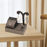 Jewelry Display Holder Organizer for Women - Earring & Ring Stand