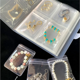 Jewelry Storage Album Foldable Display Stand Portable Holder Organizer