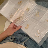 Jewelry Storage Album Foldable Display Stand Portable Holder Organizer