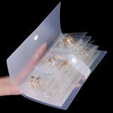 Jewelry Storage Album Foldable Display Stand Portable Holder Organizer