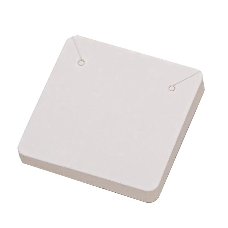 50pcs Necklace Display Stand Cards For Jewelry Packaging
