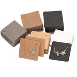 50pcs Necklace Display Stand Cards For Jewelry Packaging