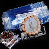 10PCS Transparent Jewelry Storage Zipper Bags Self Sealing PVC Gift Bag