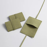 5pcs Microfiber Gift Bags Wedding Favors Guests Candy Jewelry Pouch Ribbon