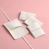 5pcs Microfiber Gift Bags Wedding Favors Guests Candy Jewelry Pouch Ribbon