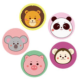 500pcs 1inch Cartoon Animal Children Sticker Label Thank You Toy Game Sticker