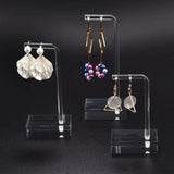 Clear Acrylic Hanging Earring Display Stand Jewelry Organizer
