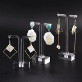 Clear Acrylic Earring Display Stand Jewelry Organizer Holder Earrings Storage