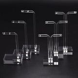 Clear Acrylic Earring Display Stand Jewelry Organizer Holder Earrings Storage